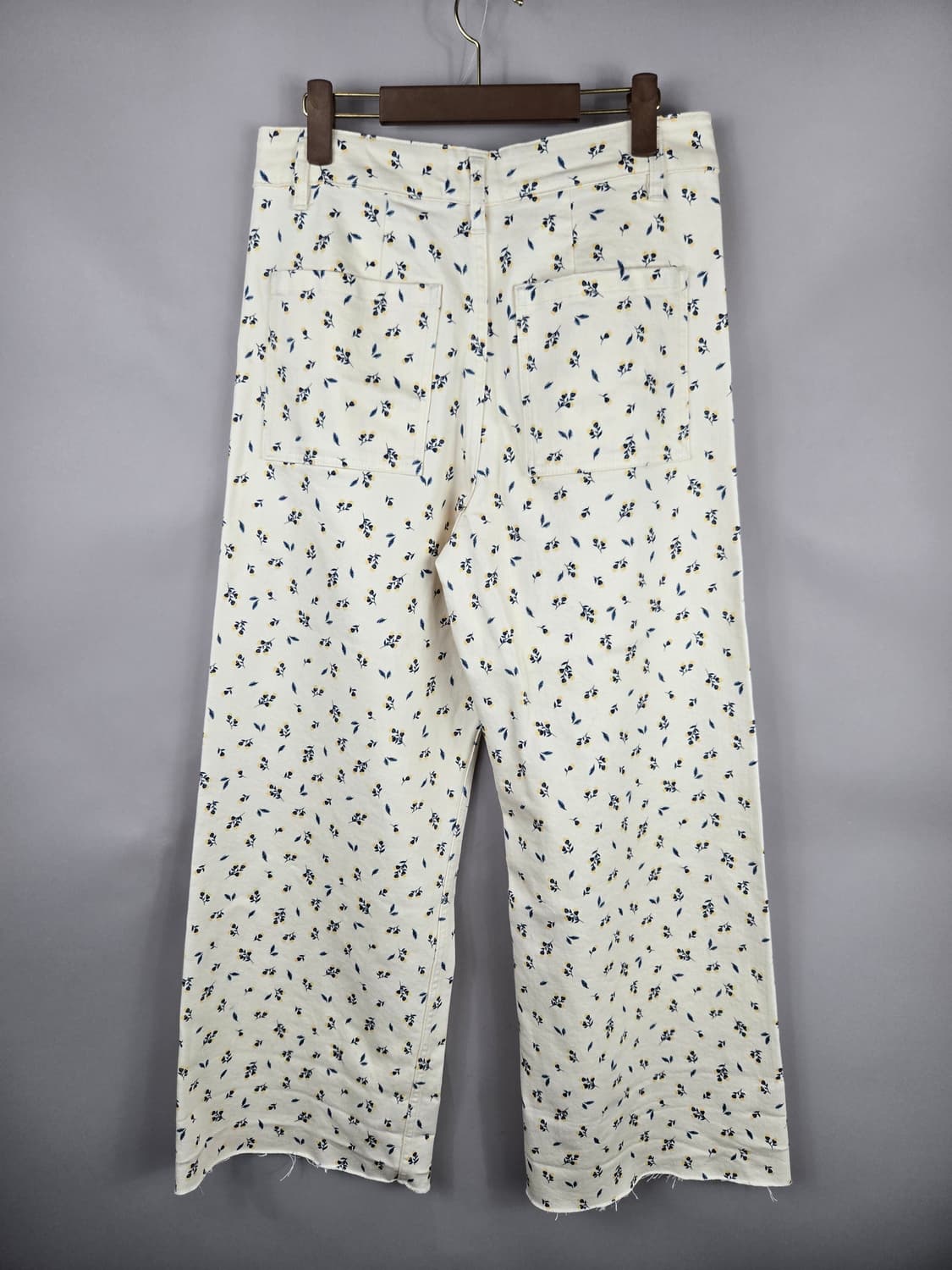 [무료배송]자라 USA12 여성 스판 하이웨이스트 와이드 팬츠 바지 상품이미지5