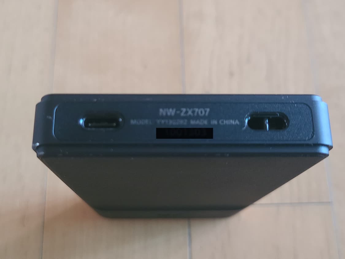 소니 DAP Sony NW-ZX707 케이스 박스 포함 상품이미지4