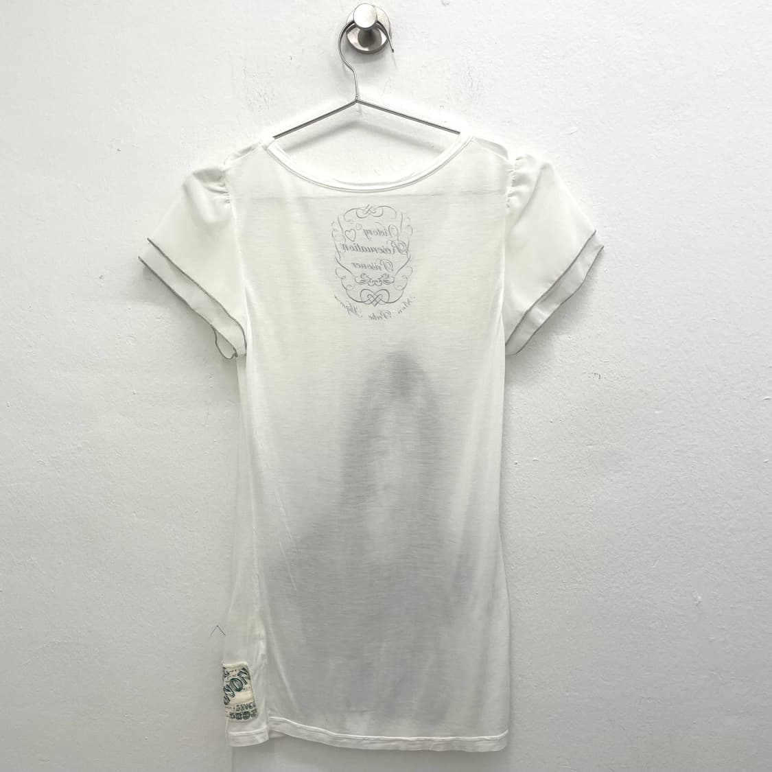 graphic face print flutter Top 상품이미지2