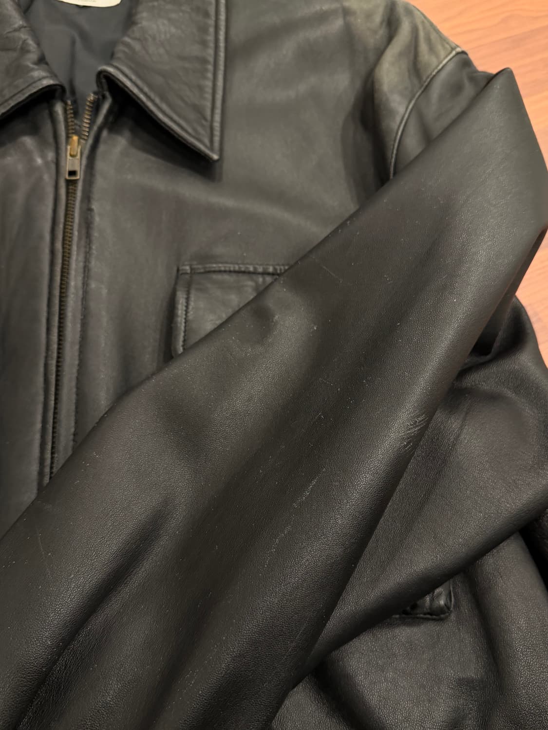 Paul Smith 폴스미스 램스킨 레더 자켓 상품이미지6