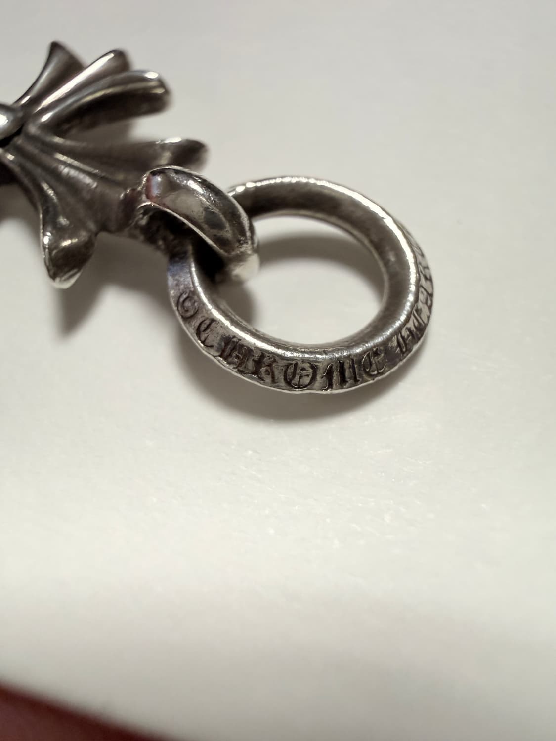 크롬하츠 크로스 참 실버 펜던트 상품이미지2