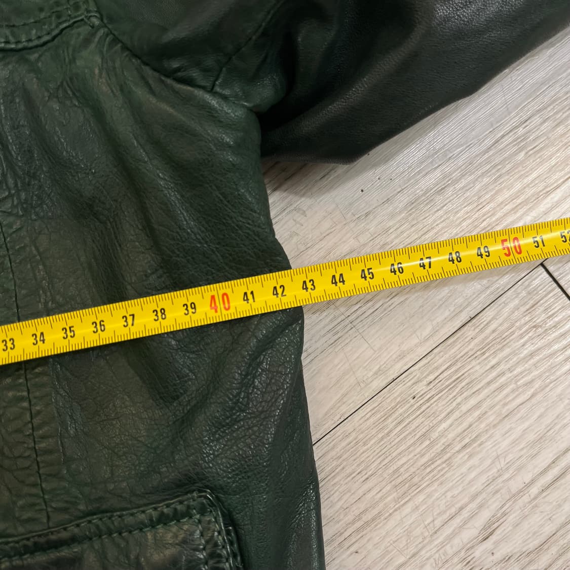 르 샹티에(Le Sentier) 빈티지 레더 지켓  상품이미지6