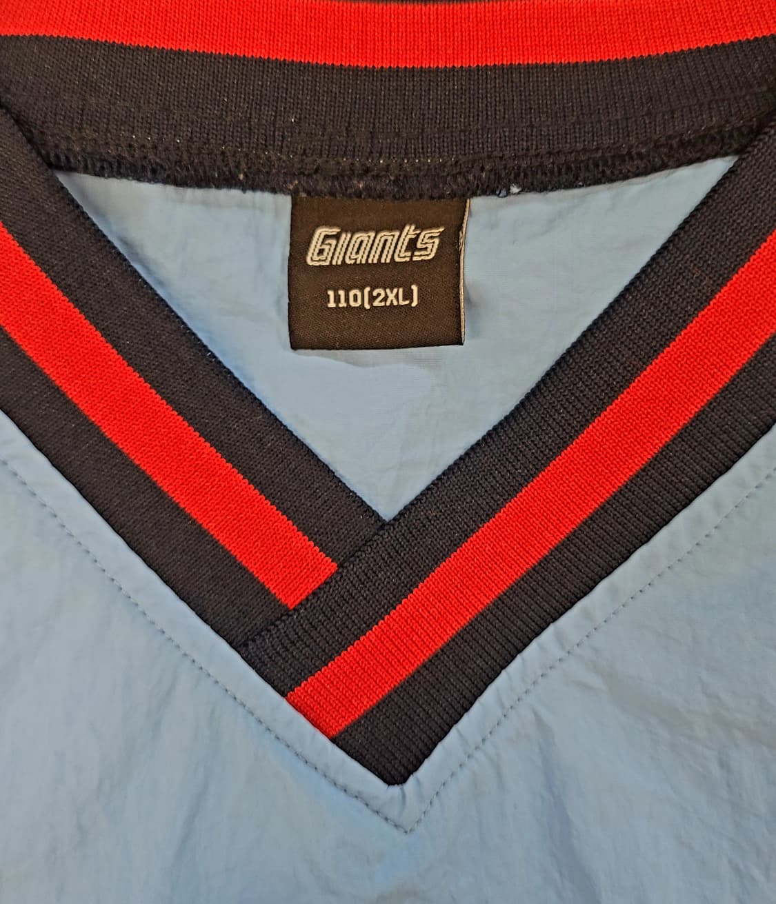 [110.XXL] 롯데자이언츠 바다 바람막이 웜업자켓 판매 상품이미지7