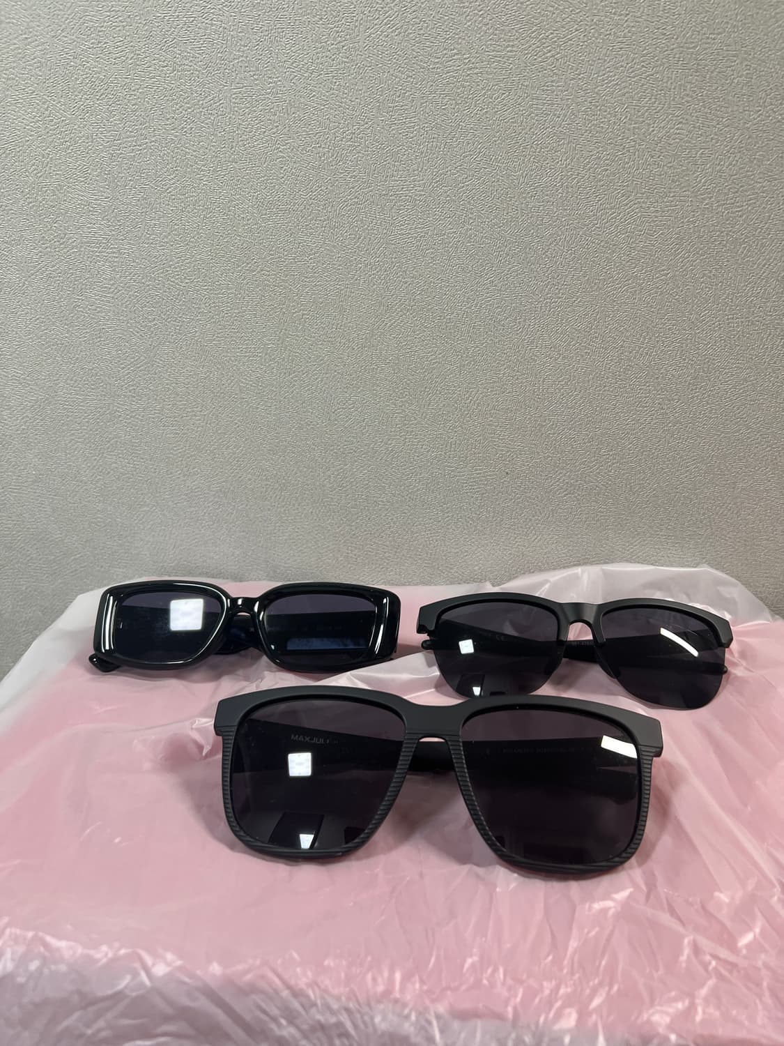 블랙 선글라스 3종 일괄 판매 상품이미지1