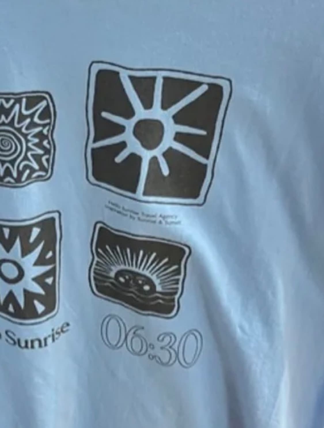 헬로선라이즈 반팔티 상품이미지5