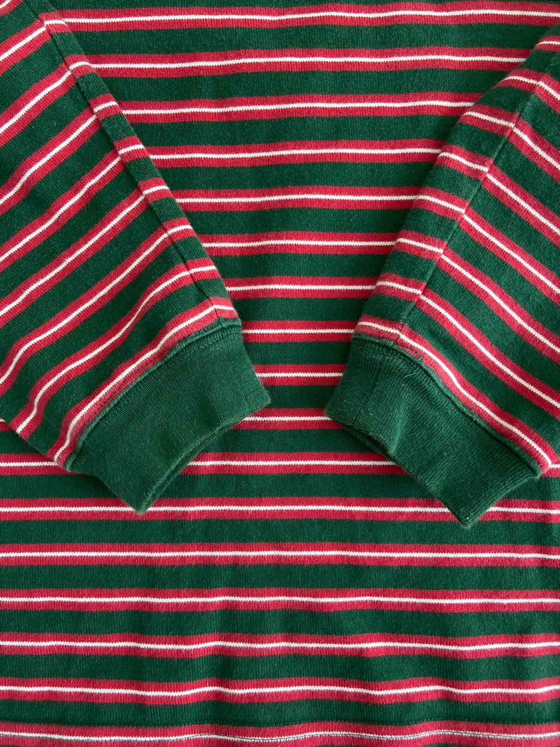 빔즈 스트라이프 포켓 긴팔 티셔츠 상품이미지4