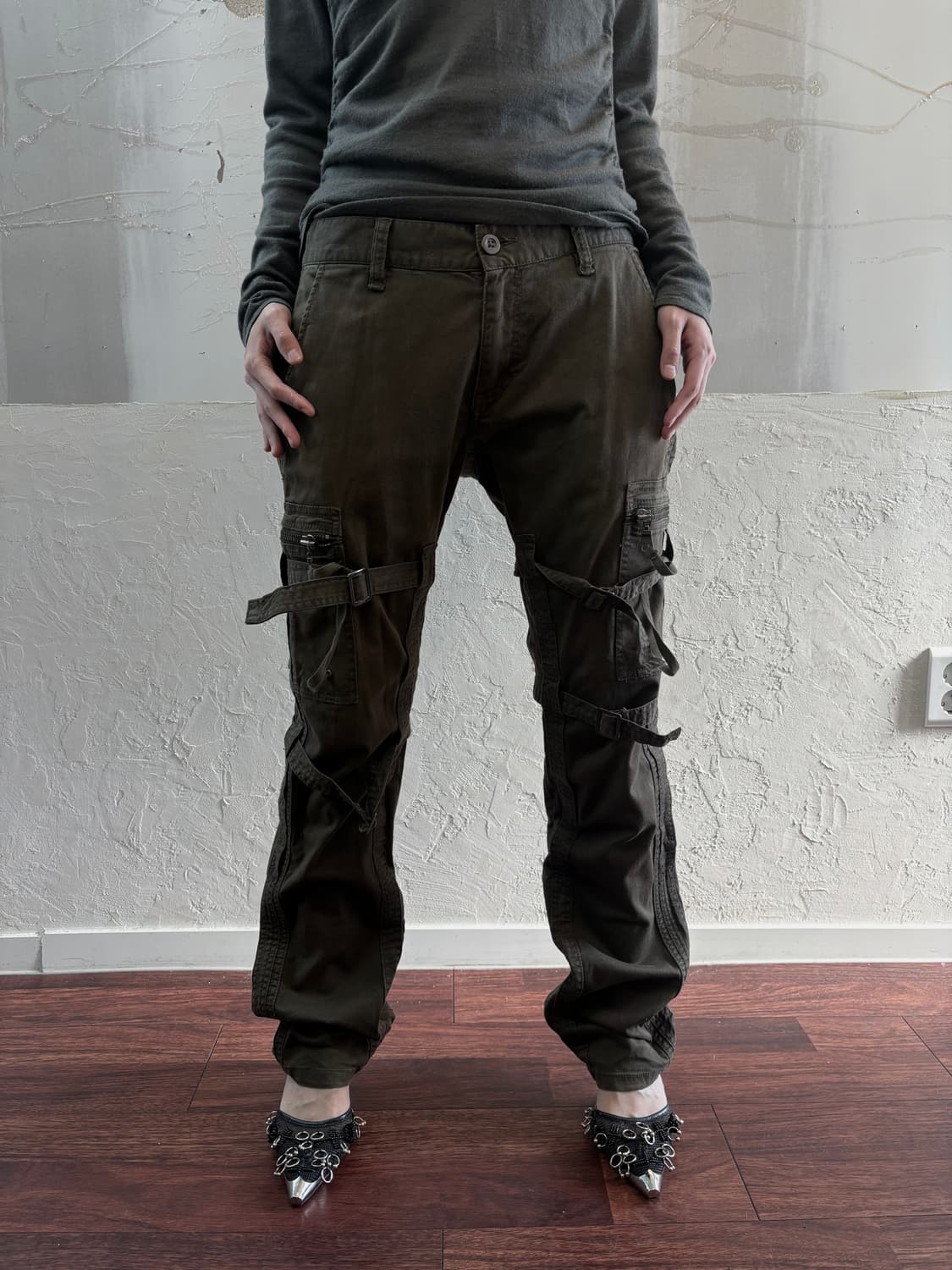  Khaki cargo pants 상품이미지2