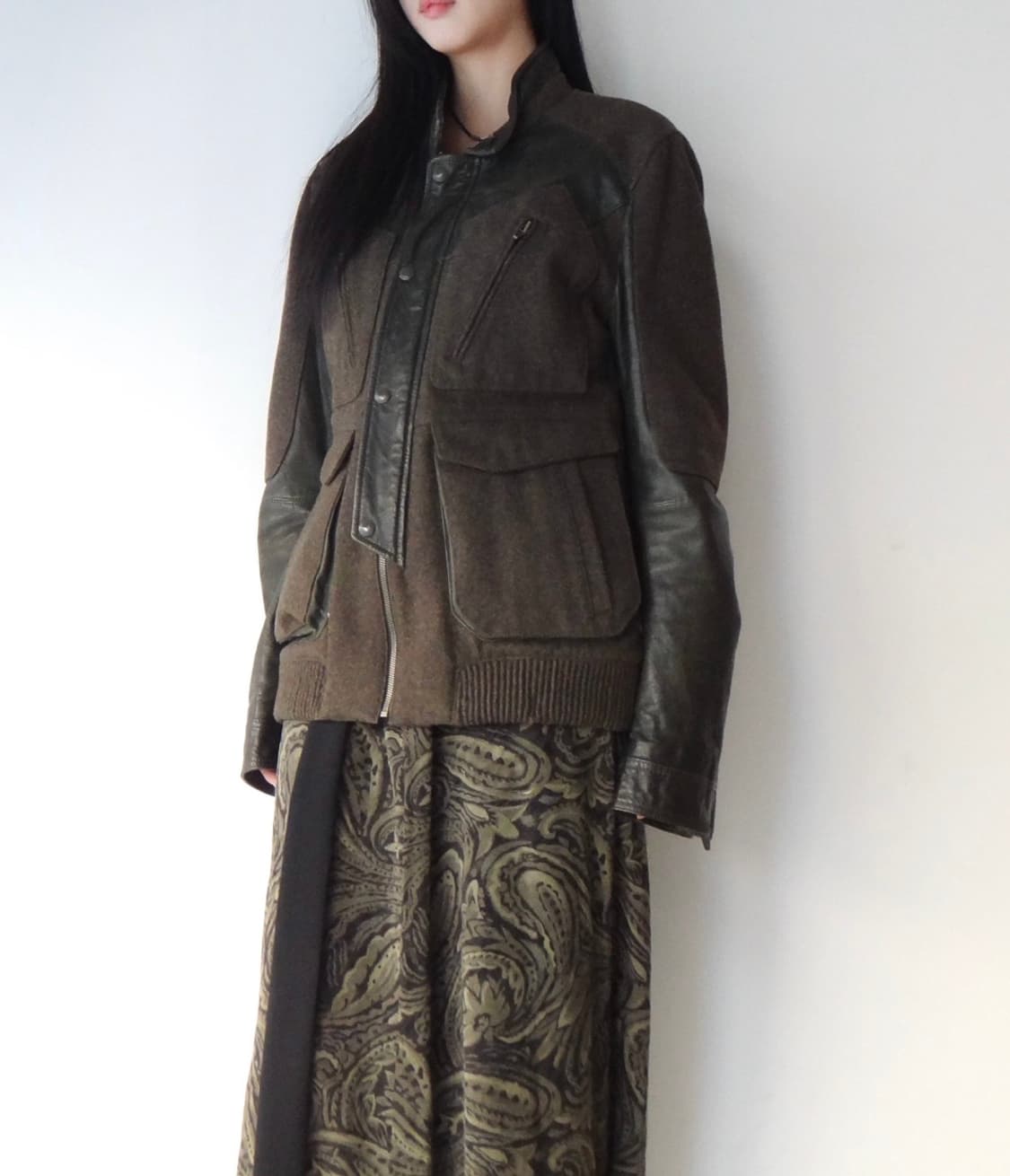 양가죽 울 자켓 상품이미지1