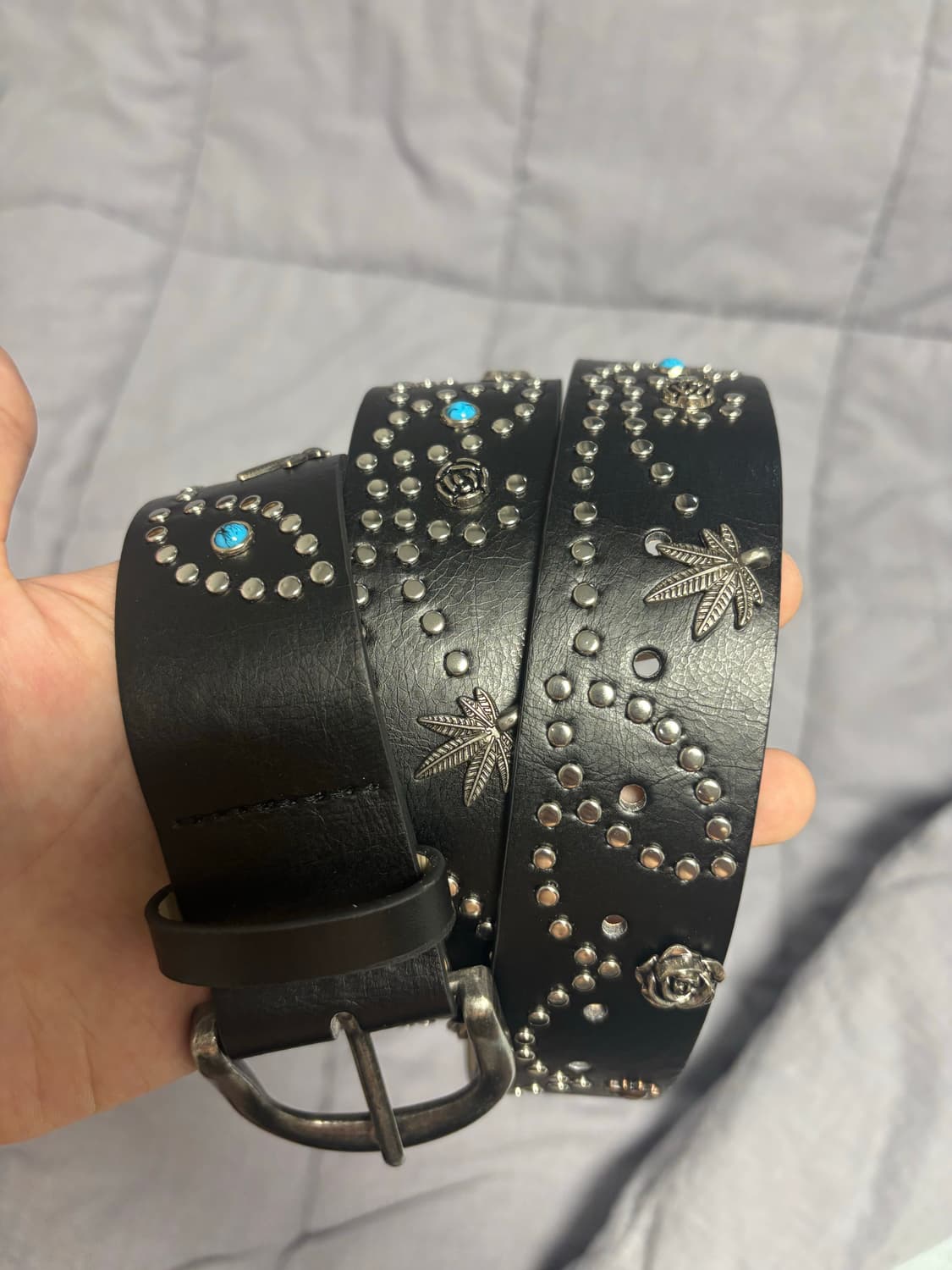 빈티지 스터드벨트 상품이미지1