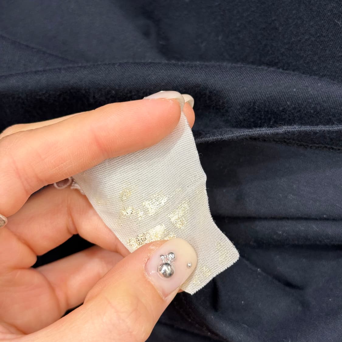 질샌더 브이넥 코튼 반팔 티셔츠 미니멀 백로고 디테일 블랙 상품이미지8