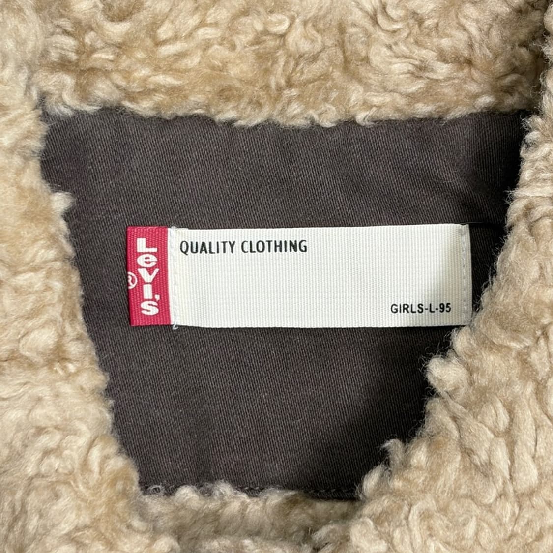 (새상품) LEVI'S 쉐르파 양털 자켓 L 상품이미지5