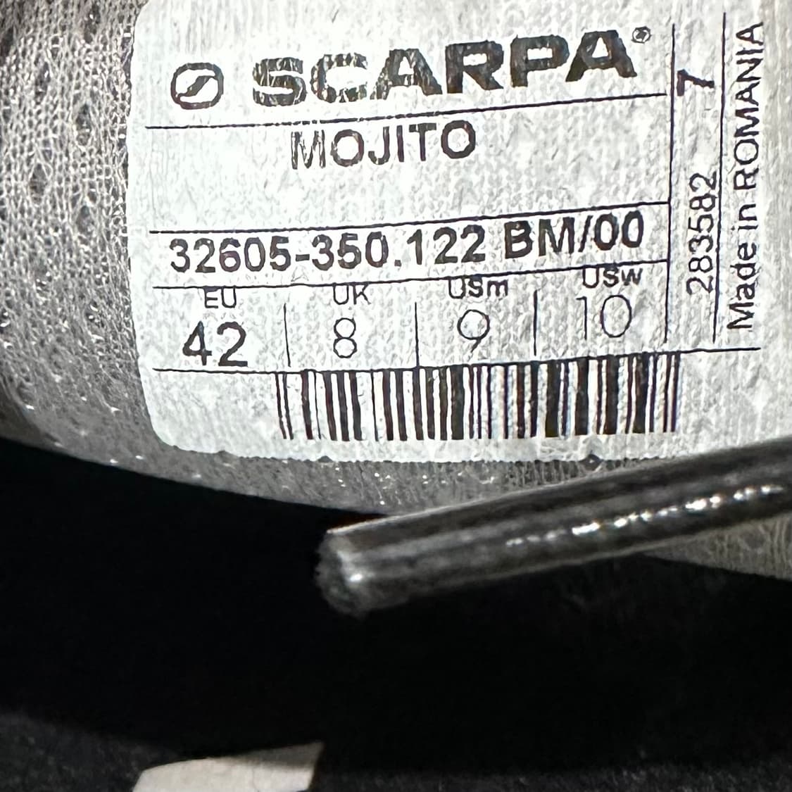 EU42) 스카르파 운동화 남성 남자 신발  모히토 블랙 상품이미지9