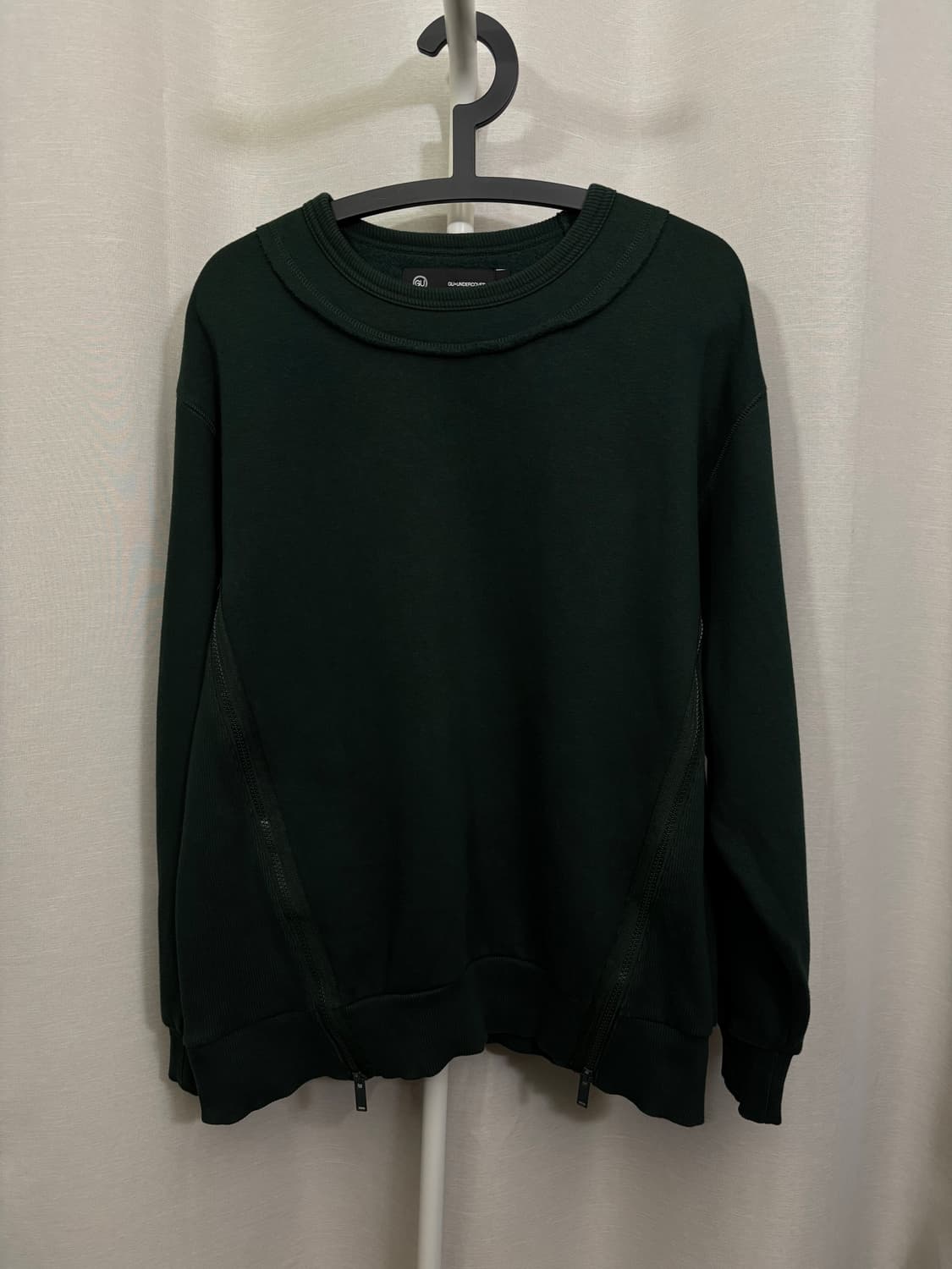 GU x Undercover 언더커버  L 오버핏 헤비웨이트 다크그린 상품이미지3