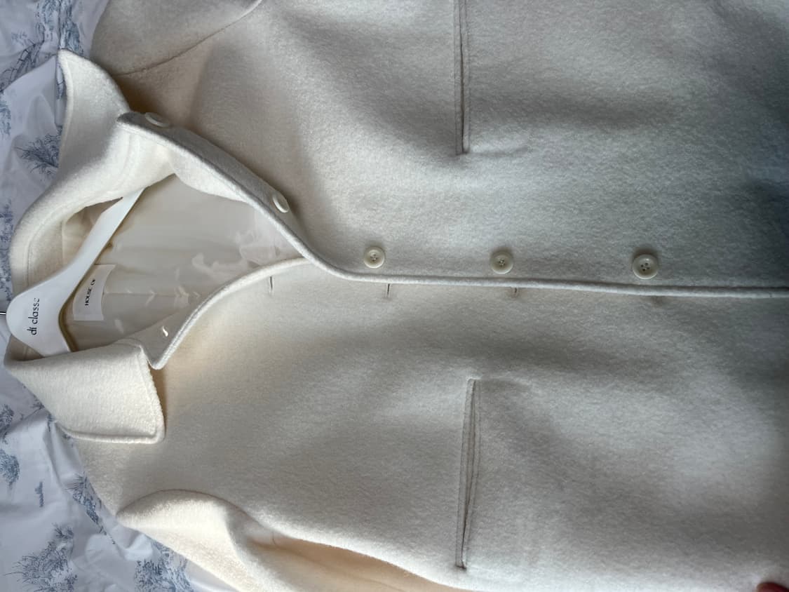 멀리뉴 베뉴 하프코트 화이트  상품이미지6