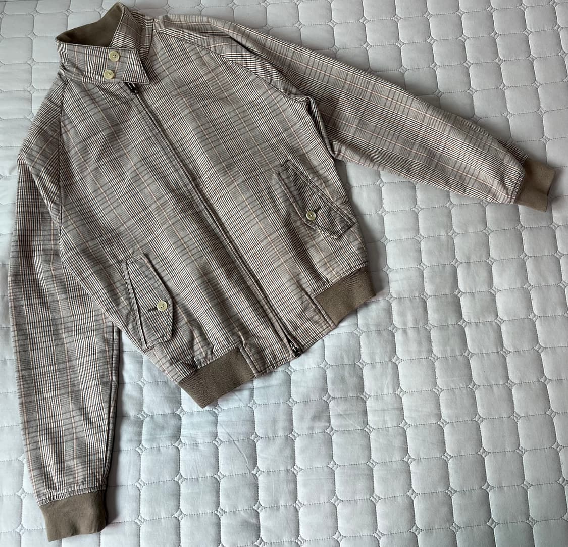 올드 갭, 갭 재팬 GAP 체크 해링턴 자켓 상품이미지1