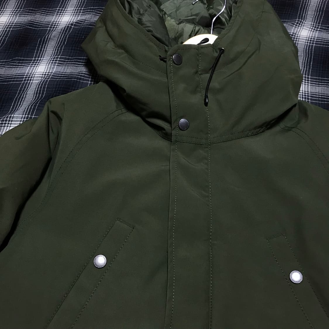 레어 90-00s 재팬 백넘버 밀리터리 복각 마운틴 다운 투웨이 파카 상품이미지2