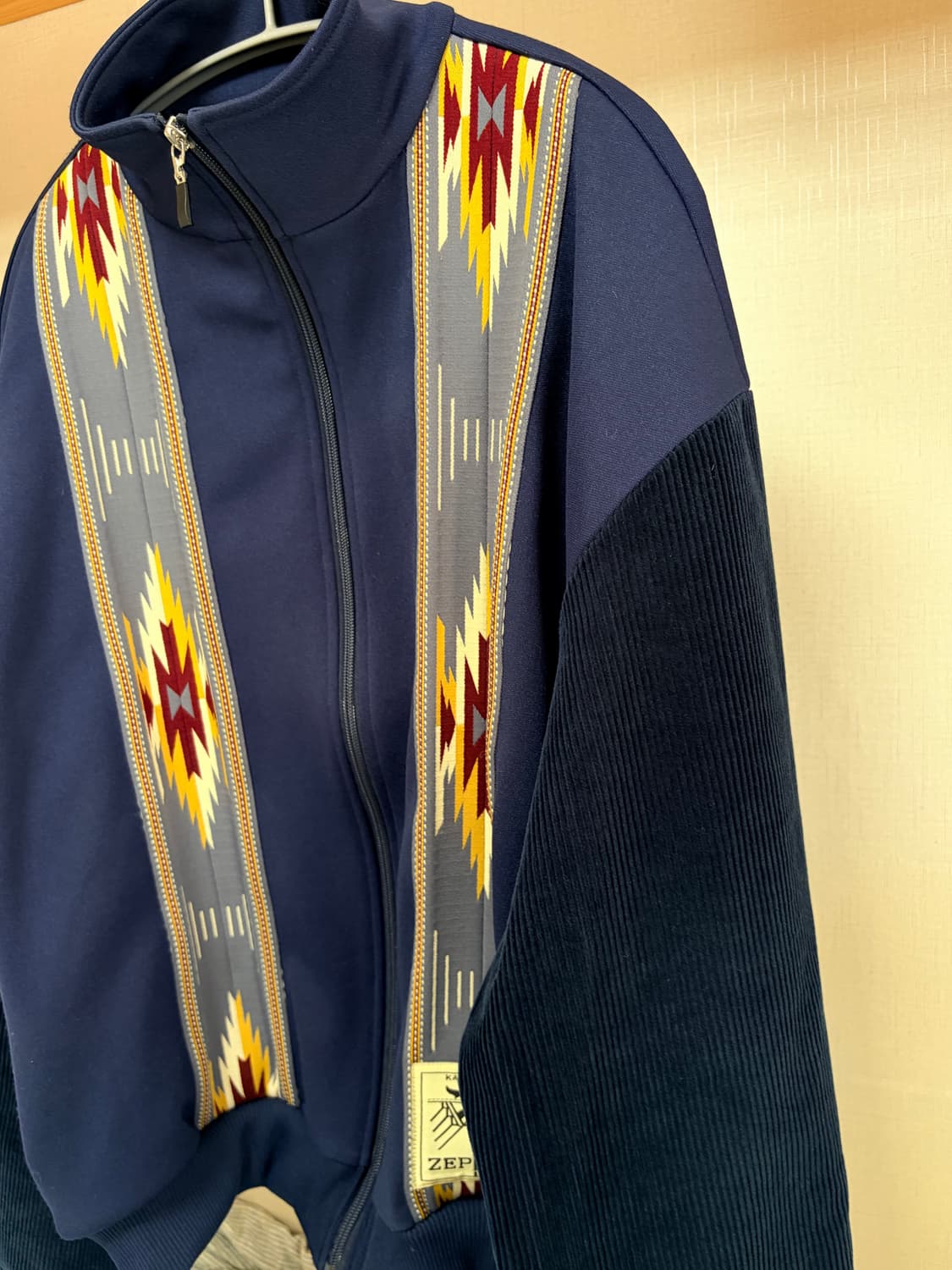 캐피탈 스무스 저지 코치 & 제피르 트랙 자켓 네이비 4 상품이미지2