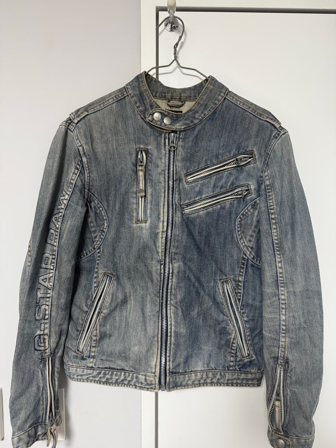 G star Raw데님 바이커 자켓m (급처) 상품이미지1