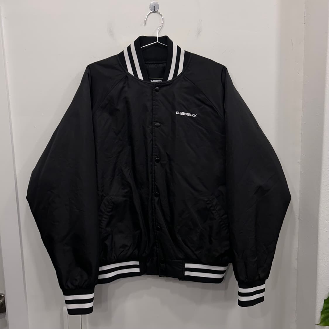 덤브스트럭 누빔 버튼 나일론 봄버자켓 상품이미지2