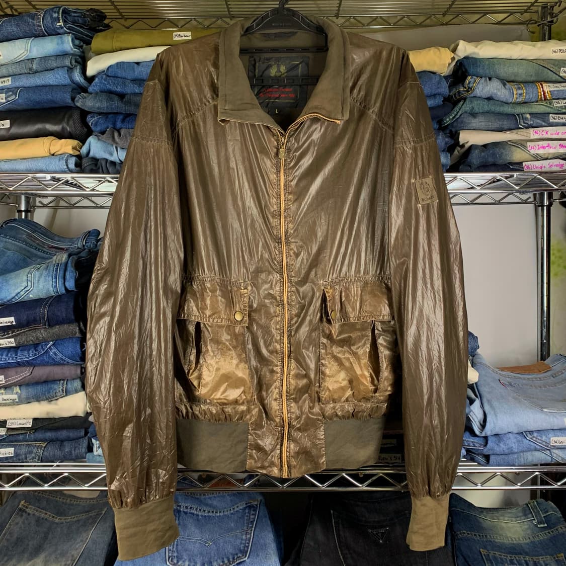 [L] 벨스타프 블루종 재킷 상품이미지2