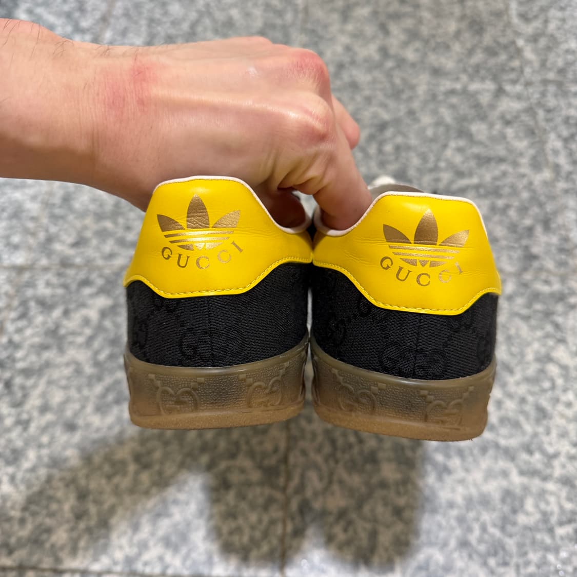 구찌 가젤 블랙/옐로우 9사이즈 상품이미지2