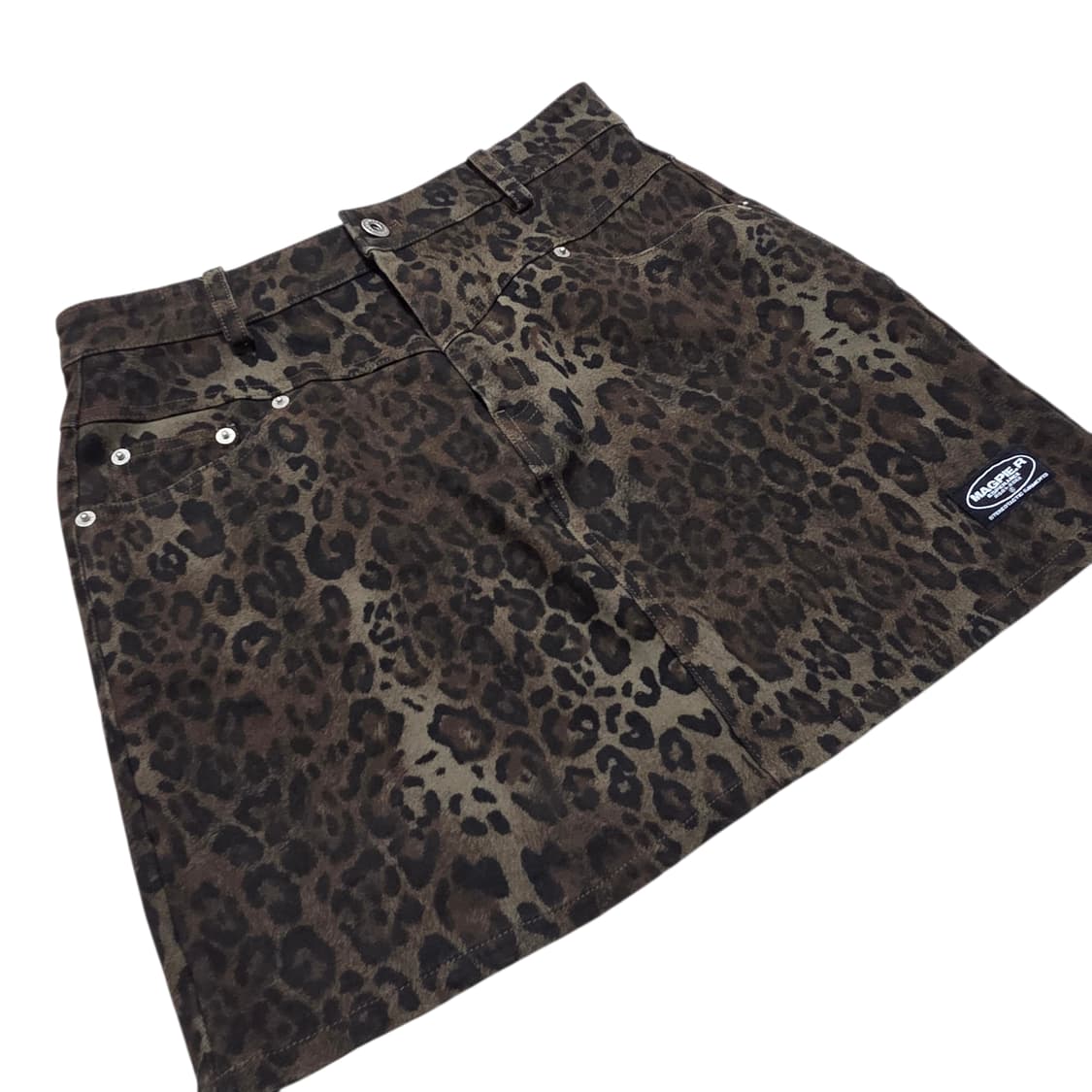 MAGPIEROBIN 맥파이로빈 레오파드 미니스커트 치마  상품이미지2