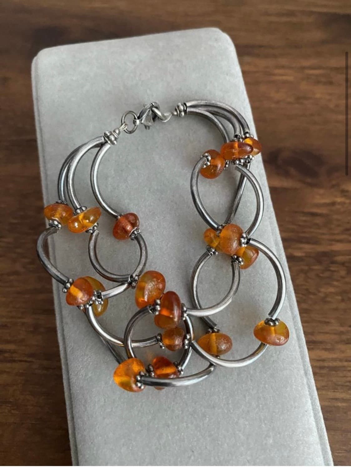 천연 앰버 팔찌(925 SILVER) 상품이미지3