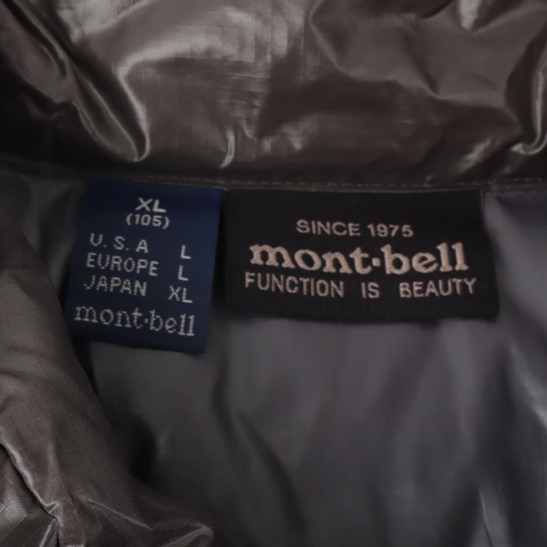 몽벨 ex800 실버그레이 퍼텍스 퀀텀 경량패딩 상품이미지8