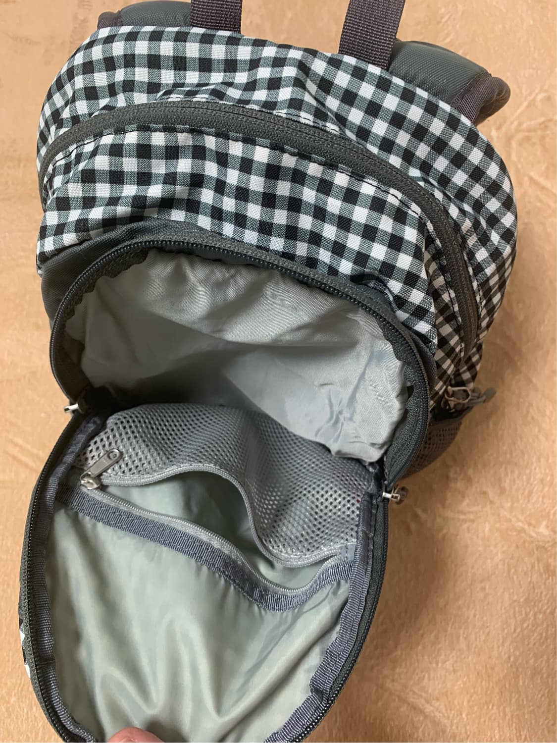 The north face 노스페이스 체크백팩  상품이미지5