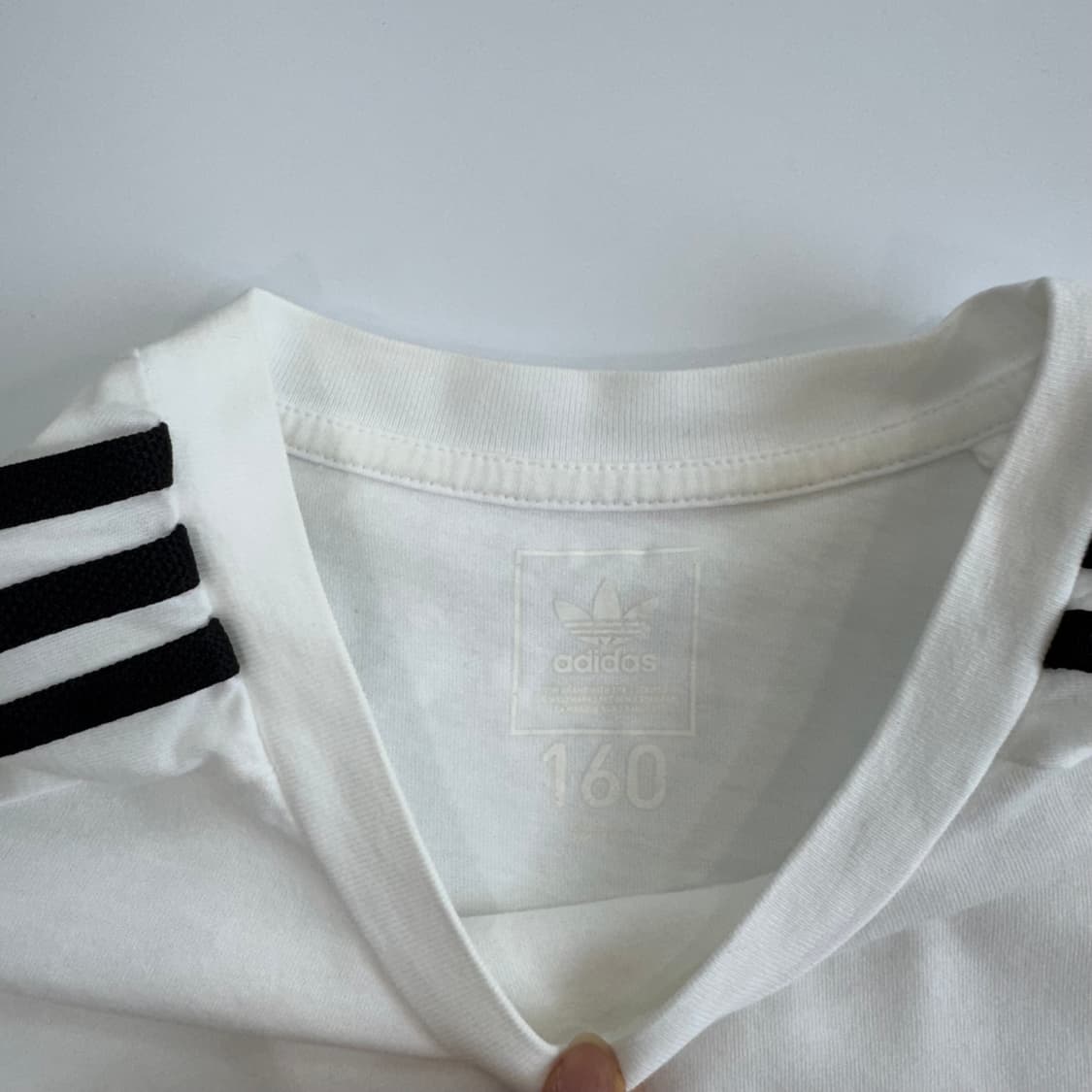 Adidas 아디다스 파이어로고 트랙탑 화이트 반팔   상품이미지5