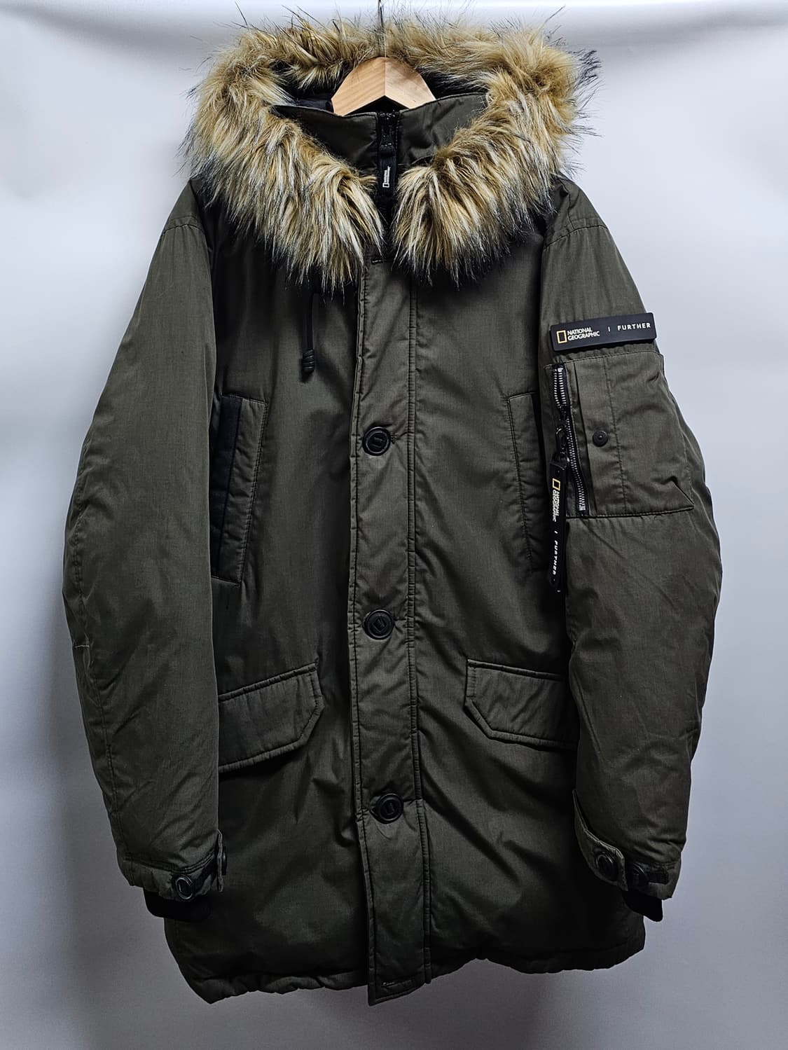 내셔널지오그래픽 블루웨일 덕다운패딩 2XL 상품이미지1