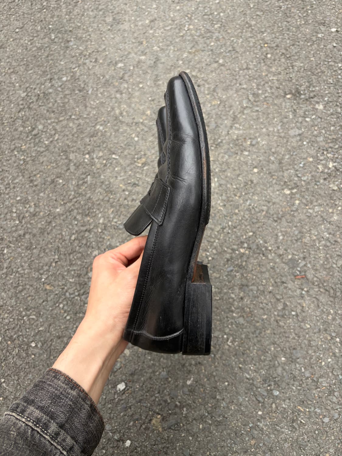 페라가모 레더 페니 로퍼 상품이미지3