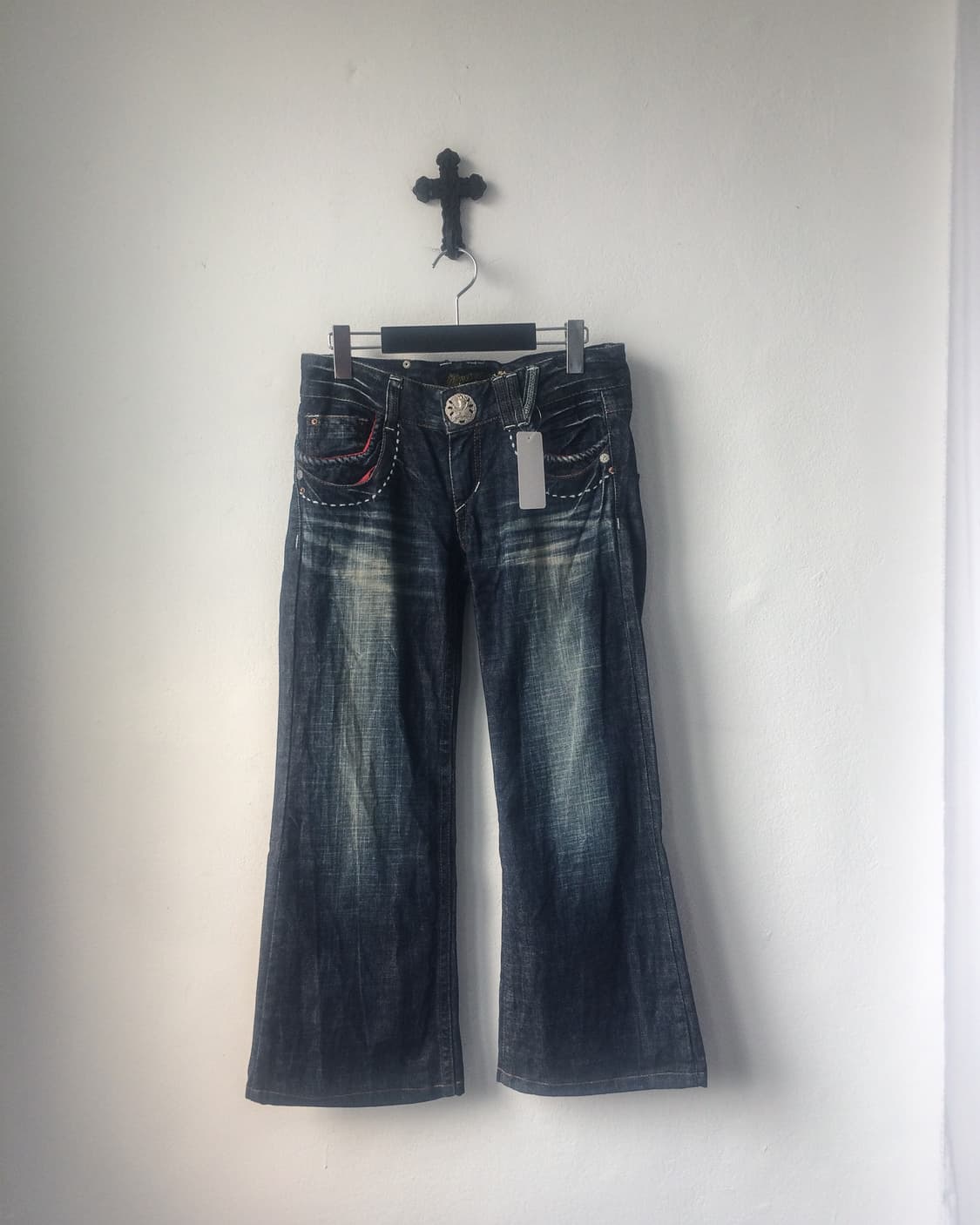Red pepper denim pants 상품이미지3