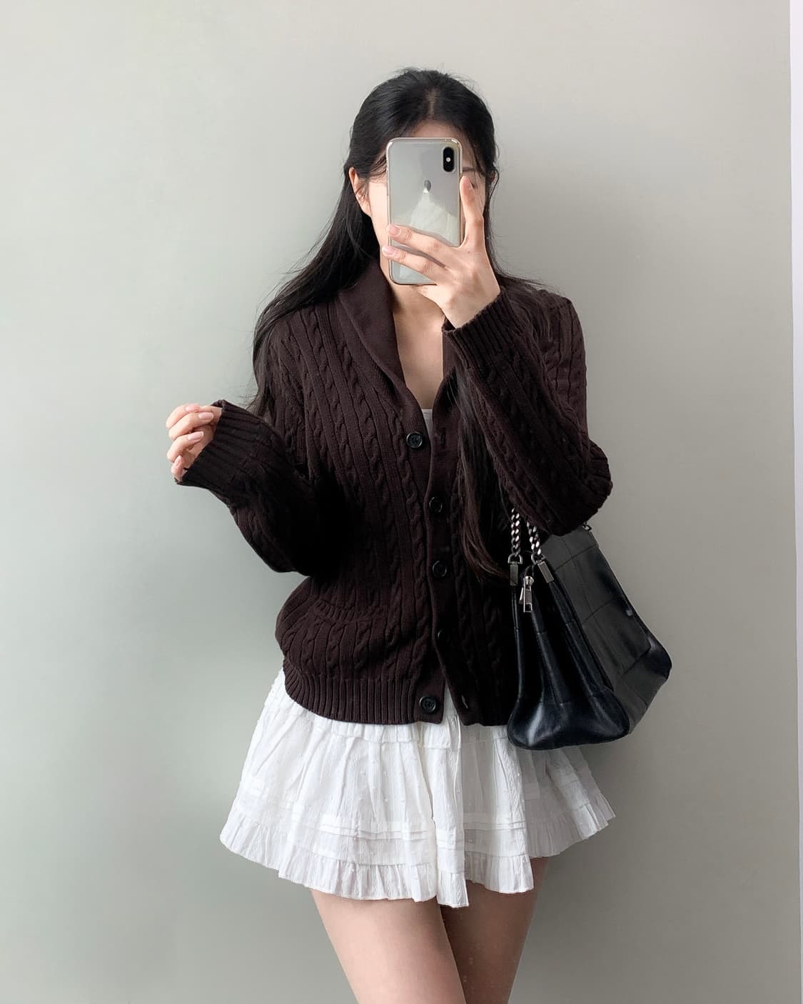 폴로 숄카라 가디건 상품이미지3