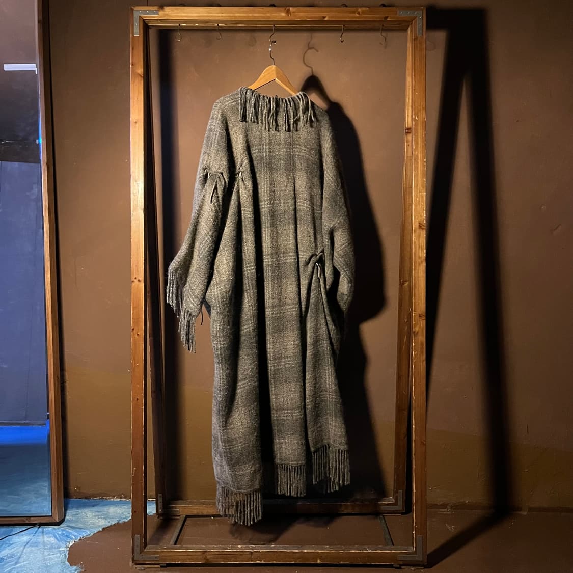 ISSEY MIYAKE Permanente 알파카 울 판초 코트 상품이미지6