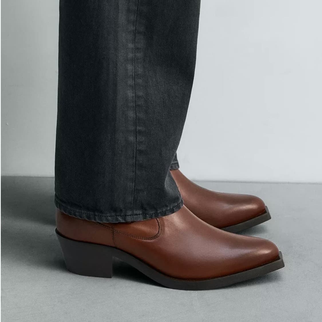 Zara/웨스턴 부츠/43 상품이미지3