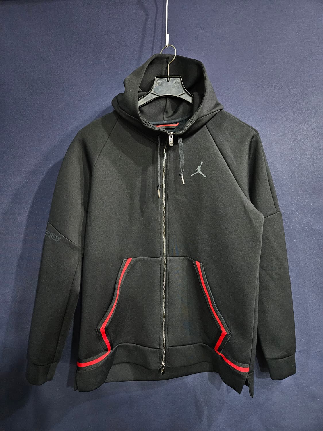 에어 조던 블랙컬러 남성 105~110 후드집업 자켓  상품이미지1