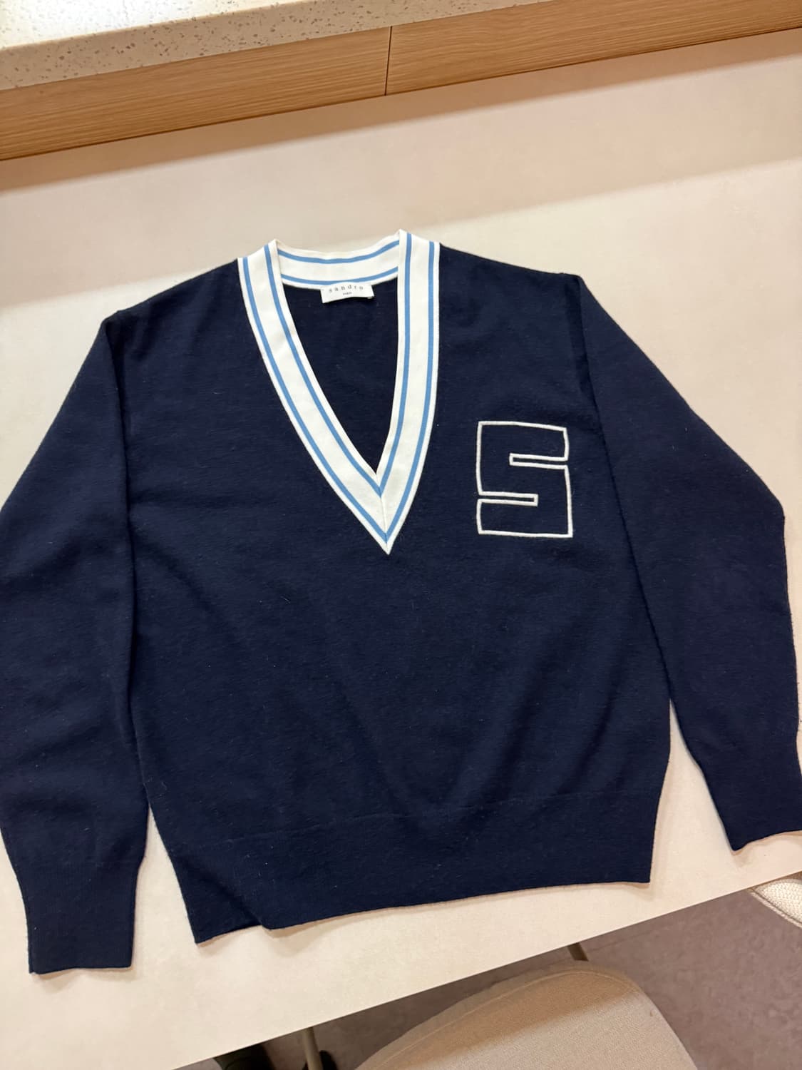 산드로 캐시미어혼방 니트 상품이미지5