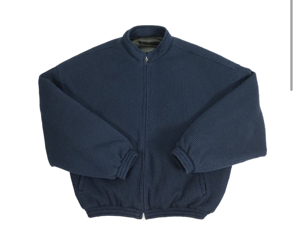 [os] 논노드 니트봄버 네이비 상품이미지1