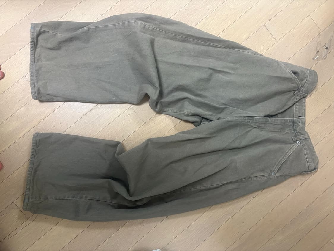 해칭룸 와이드 커브 트라우저 2사이즈 상품이미지1