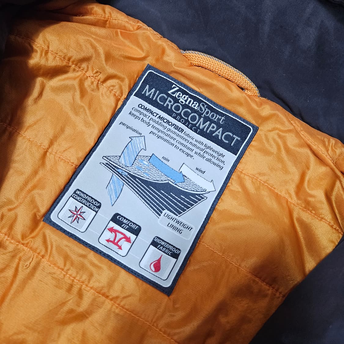 제냐 스포츠(Zegna Sport ) 멀티포켓 후드 야상 바람막이 자켓 상품이미지7