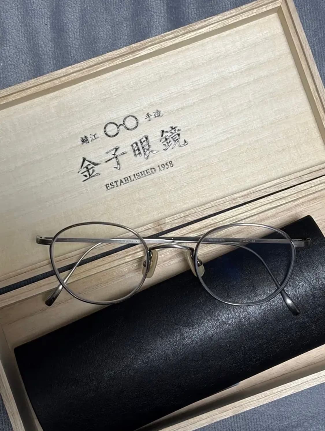가네코안경 금자안경 KV-78L ATS 실버 상품이미지1