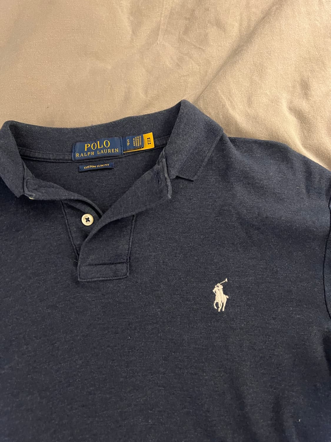 폴로 랄프로렌 긴팔 카라티 피케이티 커스텀슬림 S 상품이미지2