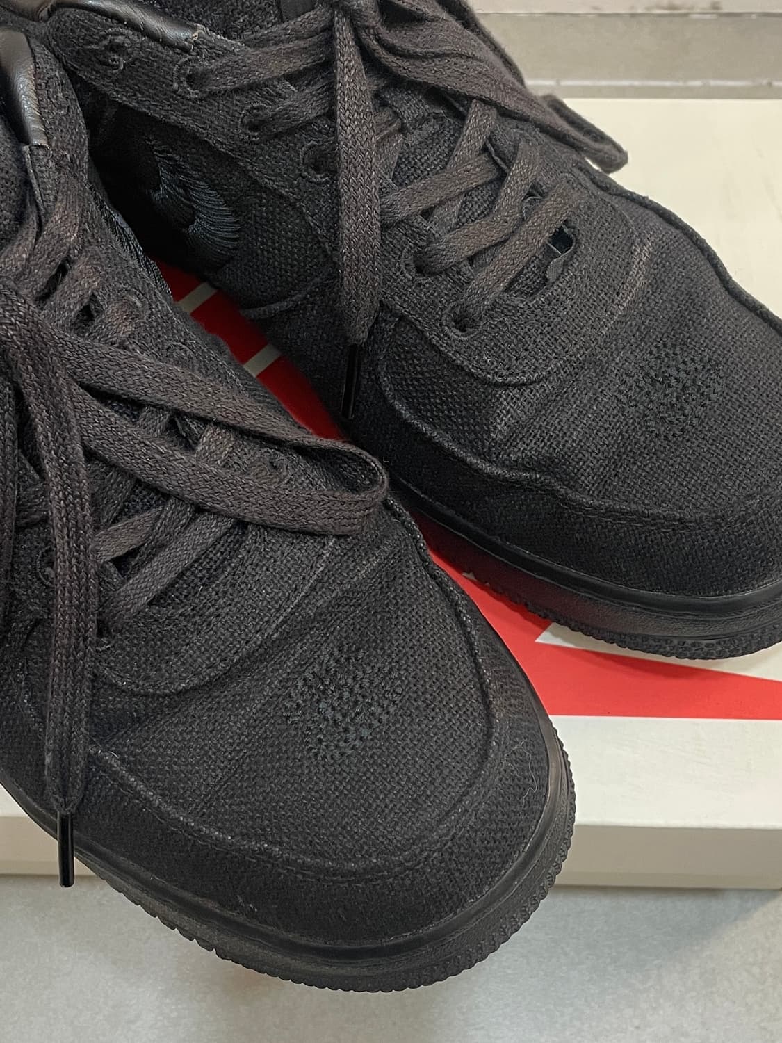 나이키 스투시 에어포스1 블랙 290 상품이미지2