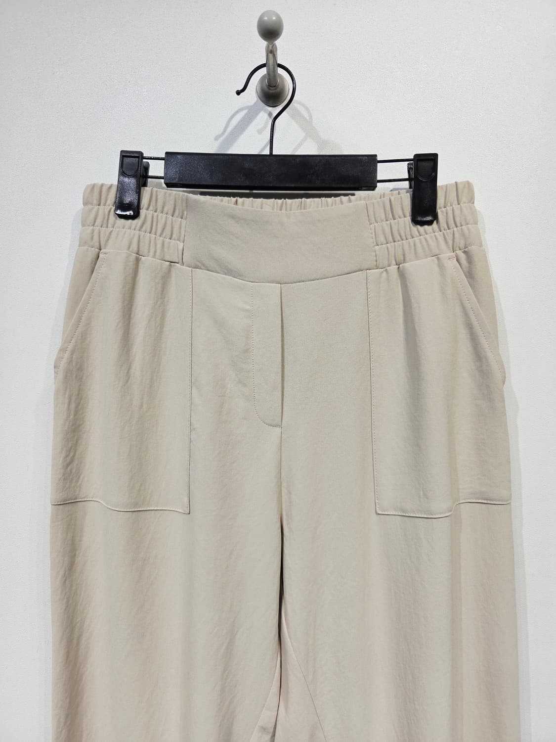 ZIO SONGZIO 지오송지오 밴딩 조거 팬츠 베이지 상품이미지3