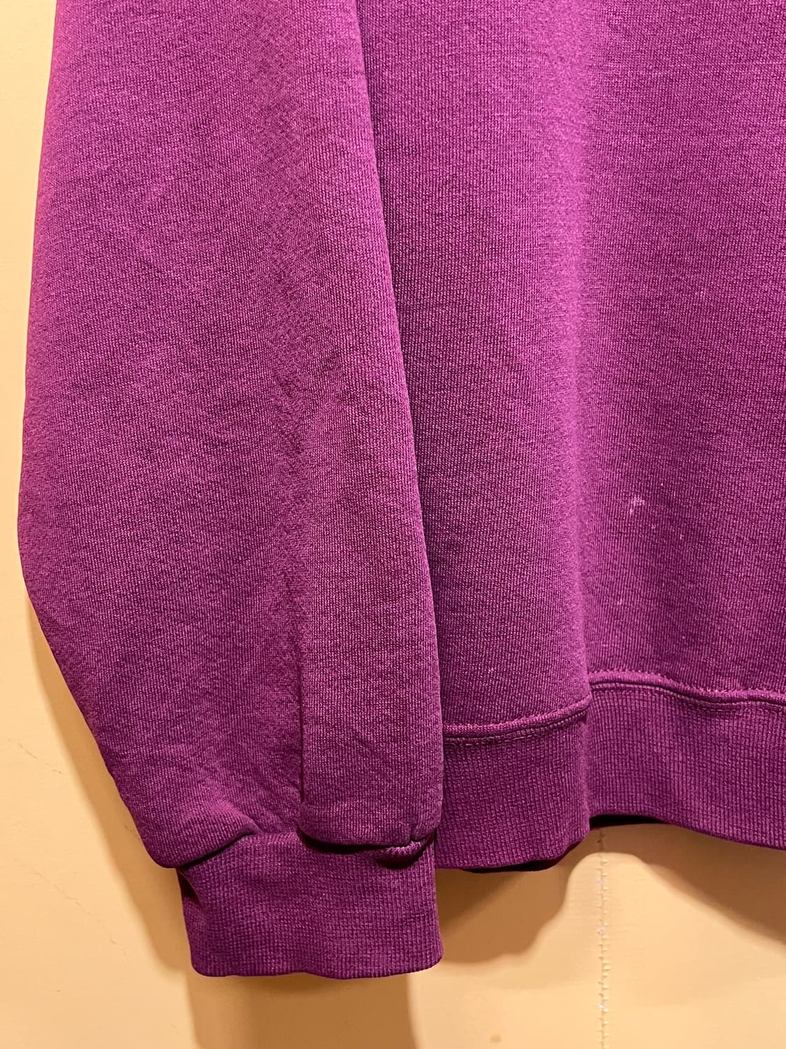 [M] 러셀 애슬레틱 빈티지 무지 맨투맨 버건디 크루넥 스웻셔츠 상품이미지4