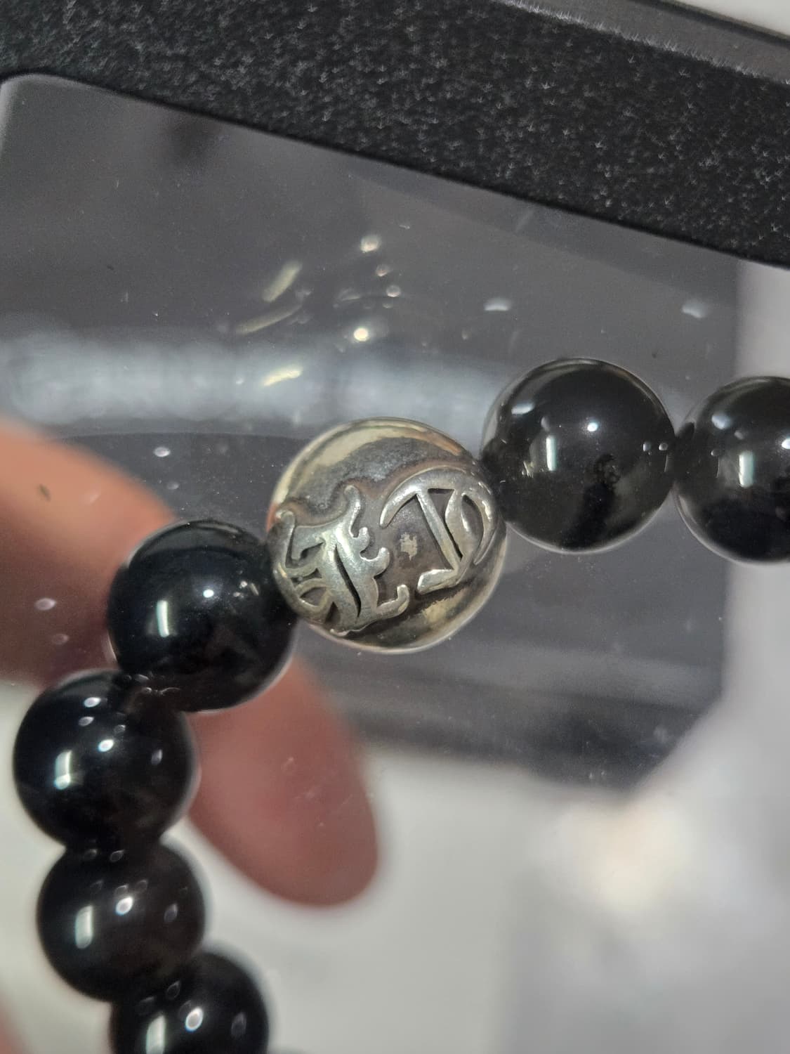 크롬하츠 비즈&터키석10mm팔찌(정품) 상품이미지4