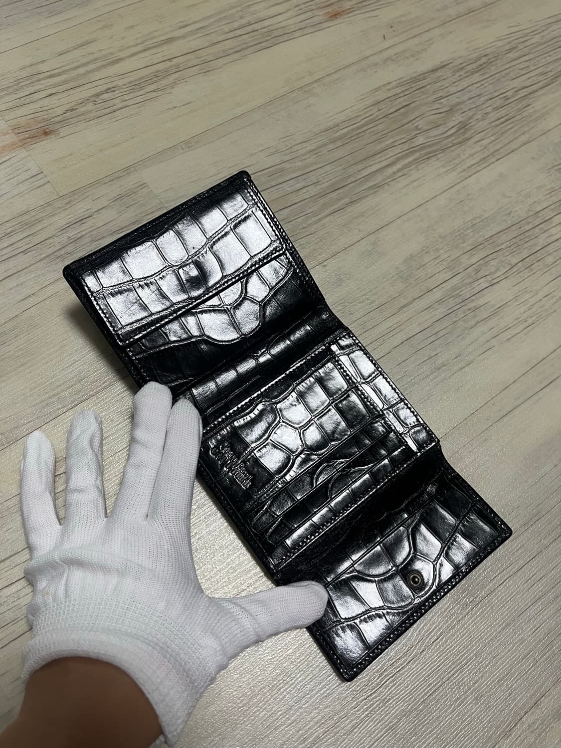 Jean paul gaultier python wallet 상품이미지4