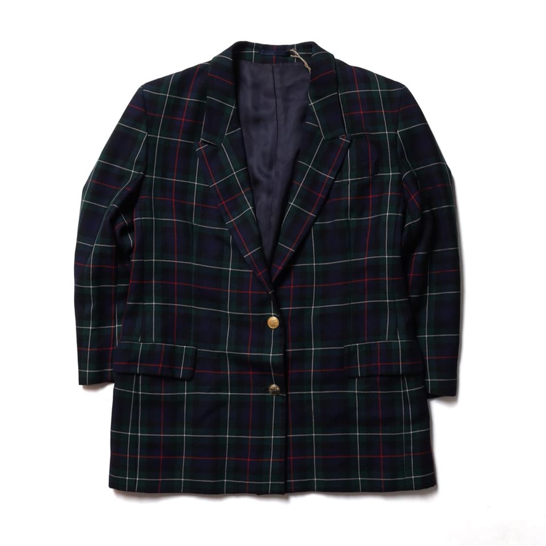 버버리 Burberry Check Pattern 2B Wool Blaze 상품이미지1