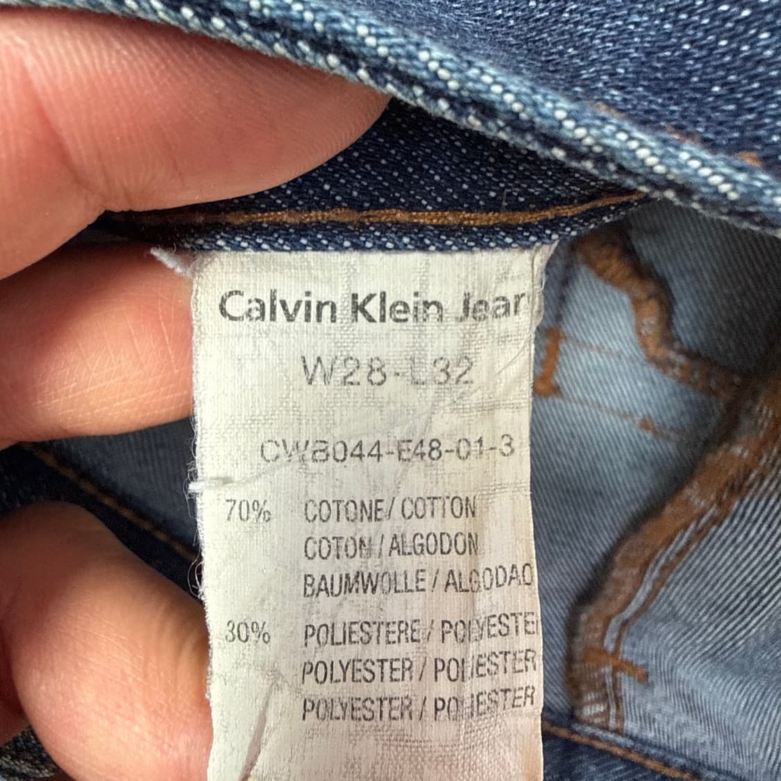 W28L32 켈빈클라인 진 데님팬츠 0310T 상품이미지4
